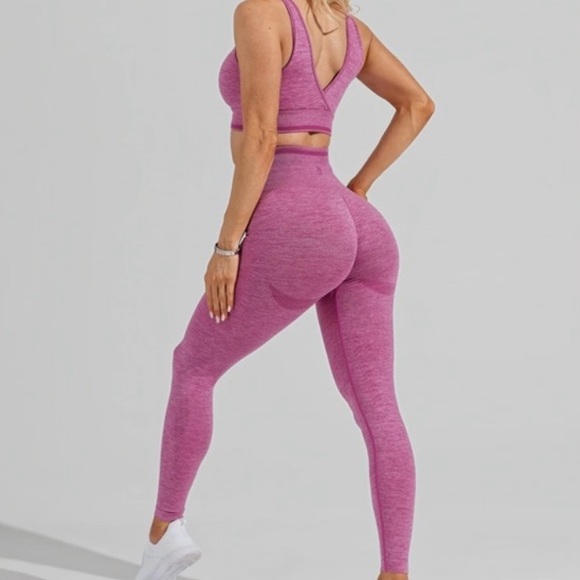 Buffbunny NWOT BBL Seamless Legging SM Cake Pop Pink - Picture 1 of 5